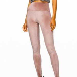 Lululemon Wunder Under Lounge High Rise Velvet Tight. Spanish Oak color. Size 6